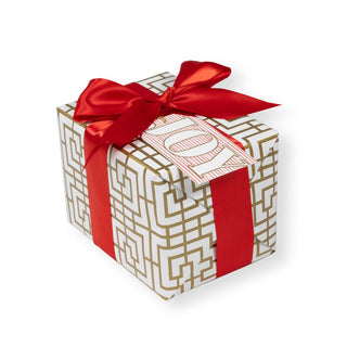 Caspari Joy Stripes Foil Gift Tags - 4 Per Package HT061