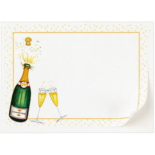 Caspari Bubbly Name Labels 2 X 3-12 Per Package LTAG104