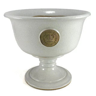 Kew Garden Footed Bowl - Old White
