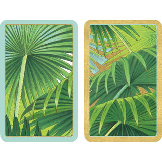 Caspari Palm Fronds Playing Cards PC144
