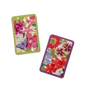 Caspari Halsted Floral Playing Cards - 2 Decks Included PC148