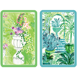 Caspari Jardin De Luxembourg Playing Cards Jumbo PC149J