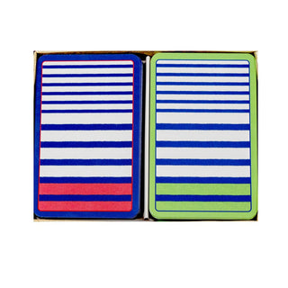 Caspari Breton Stripe Playing Cards PC150
