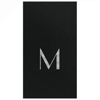 Personalization by Caspari Personalized Single Initial Paper Linen Guest Towel Napkins PG_INITIAL_PL_GUEST