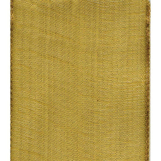 Caspari Sheer Gold Ribbon Price Code F - 9 Yds (Wired) R720