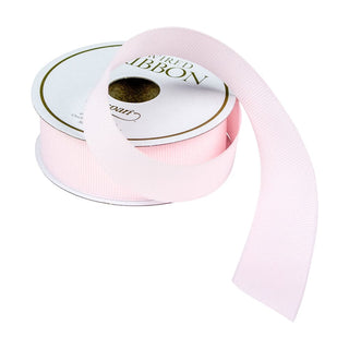 Caspari Grosgrain Powder Pink Narrow Ribbon Price Code H-8 Yards (1  W) R963