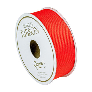 Caspari Grosgrain Mandarin Narrow Ribbon Price Code H-8 Yards (1  W) R965