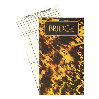 Caspari Tortoise Bridge Score Pad SP110