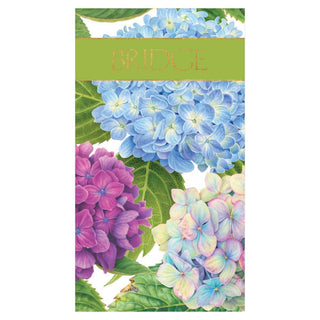 Caspari Hydrangea Garden Bridge Score Pad SP135