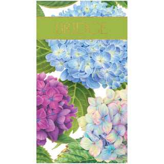 Caspari Hydrangea Garden Bridge Score Pad SP135