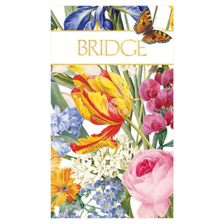 Caspari Redoute Floral Bridge Score Pad SP139