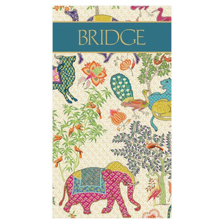 Caspari Le Jardin De Mysore Bridge Score Pad SP140