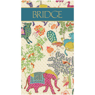 Caspari Le Jardin De Mysore Bridge Score Pad SP140