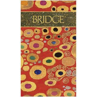 Caspari Viennese Nouveau Bridge Score Pad SP141