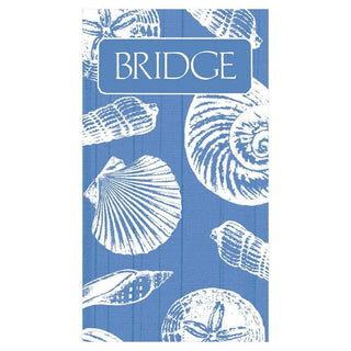 Caspari Shells Bridge Score Pad SP142