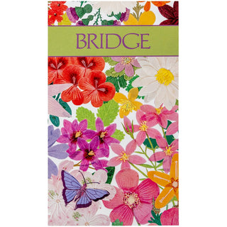 Caspari Halsted Floral Bridge Score Pad SP148