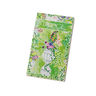 Caspari Jardin De Luxembourg Bridge Score Pads - 1 Each SP149