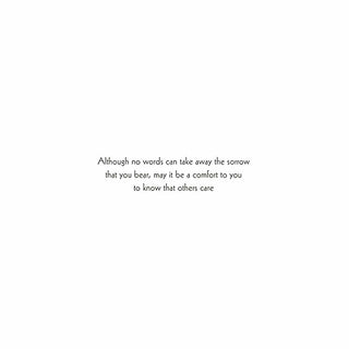 Caspari Sympathy - Set Of Six Greeting Cards And Envelopes SYMPATHY