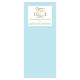 Caspari Light Blue Tissue Pkg 8 Sheets TIS033