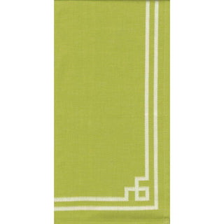 Caspari Rive Gauche Spring Green Fabc Cotton Tea Towels 23X31 Inches TT107