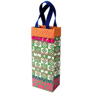 Caspari Frida Wine & Bottle Gift Bag - 1 Each 10006B4