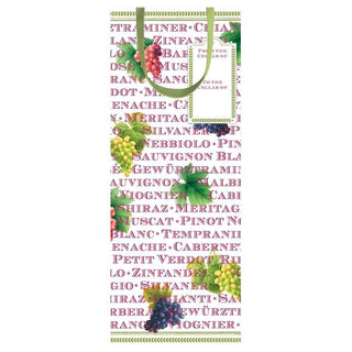 Caspari Vintages Wine & Bottle Gift Bag - 1 Each 10013B4