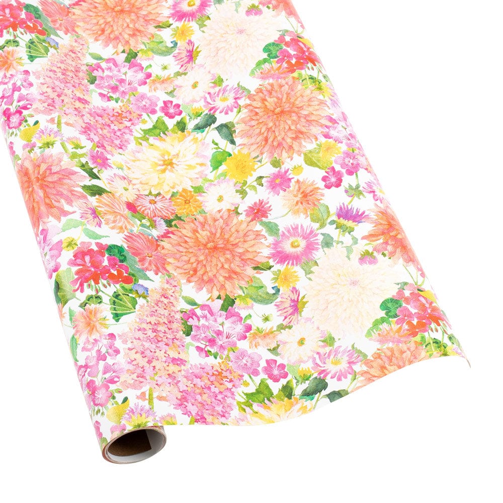 Caspari Summer Blooms Gift Wrapping Paper - 30 x 8' Roll