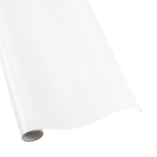 Caspari Fretwork Gift Wrapping Paper in Pearl - 2 30" x 8' Rolls 100240RCX2