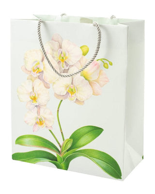 Caspari White Orchid Large Gift Bag - 1 Each 10026B7