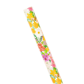 Caspari Halsted Floral Gift Wrapping Paper - 30" x 8' Roll 10036RC