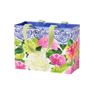 Caspari Hydrangea Summer Small Gift Bags - 1 Each 10038B1