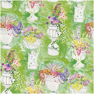 Caspari Jardin De Luxembourg Gift Wrapping Paper - 30 x 8 Roll 10039RC