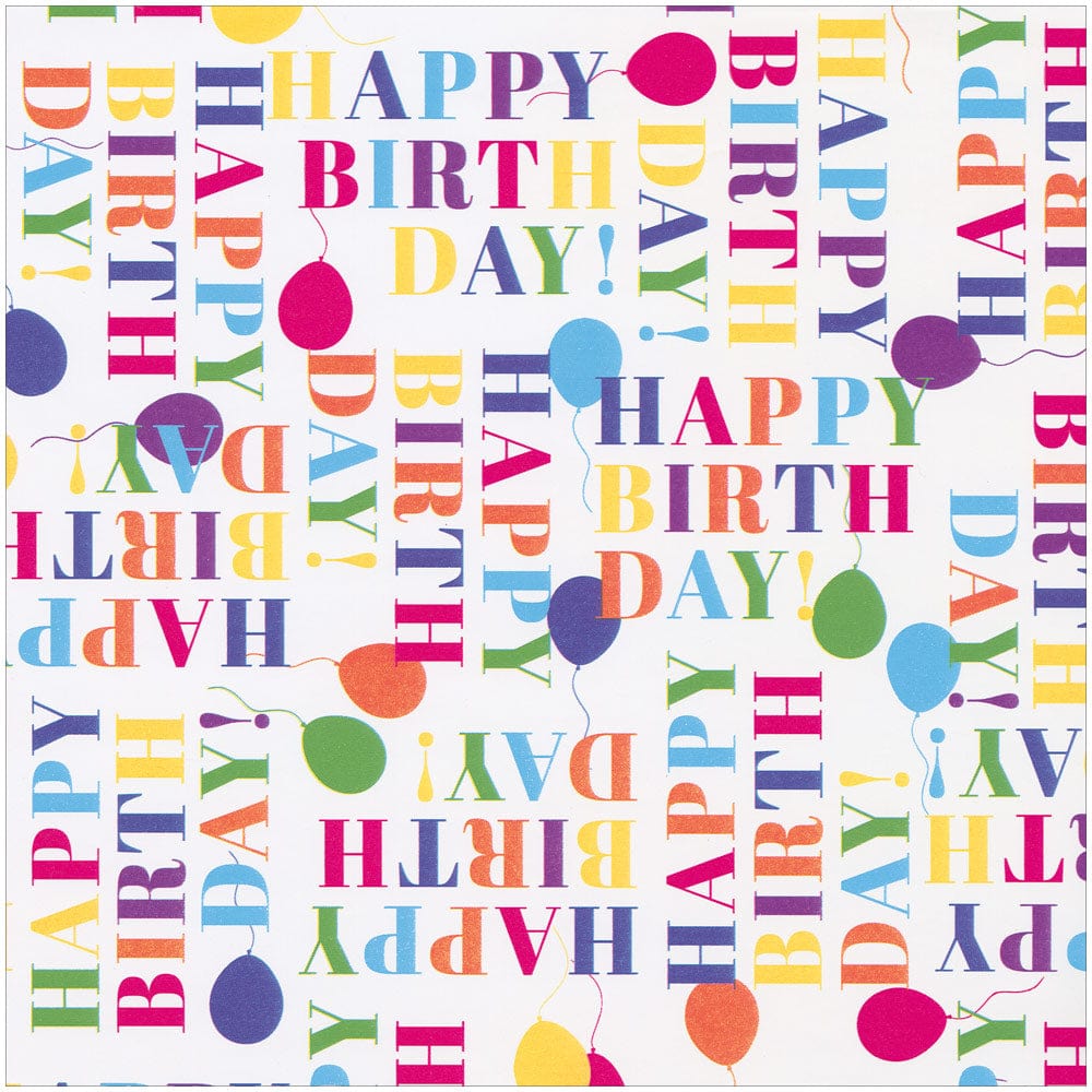 Birthday Surprise Gift Wrapping Paper - 30 x 8' Roll – Caspari