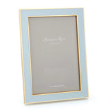 Addison Ross Enamel & Gold 5" x 7" Picture Frame in Powder Blue - 1 Each 10629
