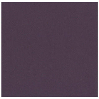 Caspari Paper Linen Solid Dinner Napkins in Aubergine - 12 Per Package 110DG