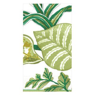 Caspari Florida Guest Towel Napkins in Ivory - 15 Per Package 11252G