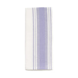 Busatti Italian Woven Cotton & Linen Tea Towel - 1 Each Wide Stripe in Lavender 11635