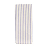 Busatti Italian Woven Cotton & Linen Tea Towel - 1 Each Thin Stripe in Lavender 11782