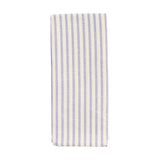 Busatti Italian Woven Cotton & Linen Tea Towel - 1 Each Thin Stripe in Lavender 11782