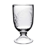 William Yeoward Crystal Jasmine Footed Hurricane Candle Holder 11946