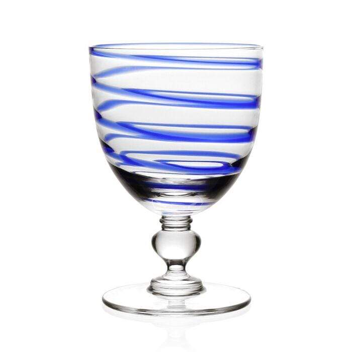 William Yeoward Crystal Bella Blue Wine Glass 11980