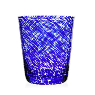 William Yeoward Crystal Vanessa Old Fashioned Tumbler in Sicilian Blue 12005