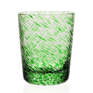 William Yeoward Crystal Vanessa Old Fashioned Tumbler in Forest Green 12014