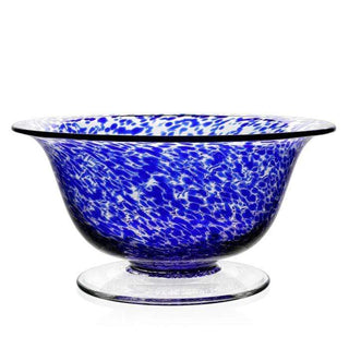 William Yeoward Crystal Vanessa Bowl in Sicilian Blue - 12" 12027