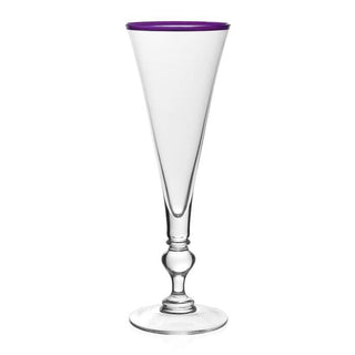 William Yeoward Crystal Siena Champagne Flute in Amethyst 12030