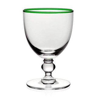 William Yeoward Crystal Siena Water Glass in Green 12034