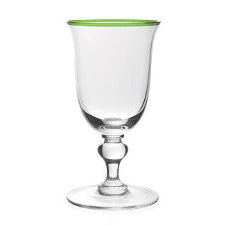 William Yeoward Crystal Siena Wine Glass in Green 12036