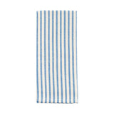 Busatti Italian Woven Cotton & Linen Tea Towel - 1 Each Thin Stripe in Blue 13776