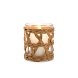 Two's Company Island Chic Raffia Tealight Holder/Vase - Set of 4 14110