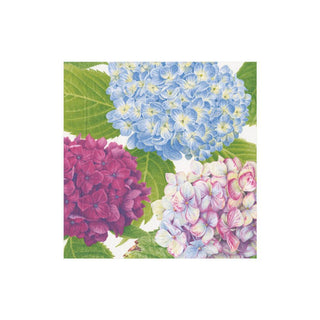 Hydrangea Cotton Napkins - Set of 4 — The Horseshoe Crab